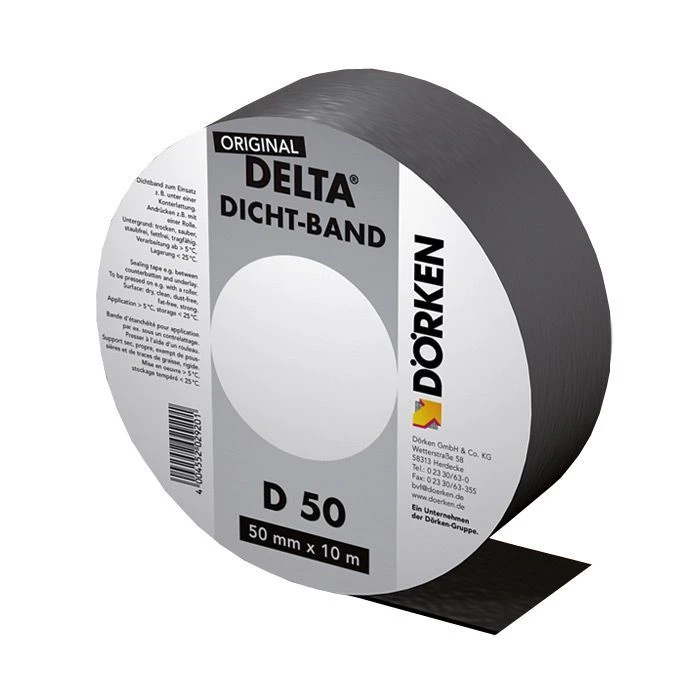 Лента уплотнительная под контробрешетку DELTA-DICHT BAND DB50 50мм*10м.п.