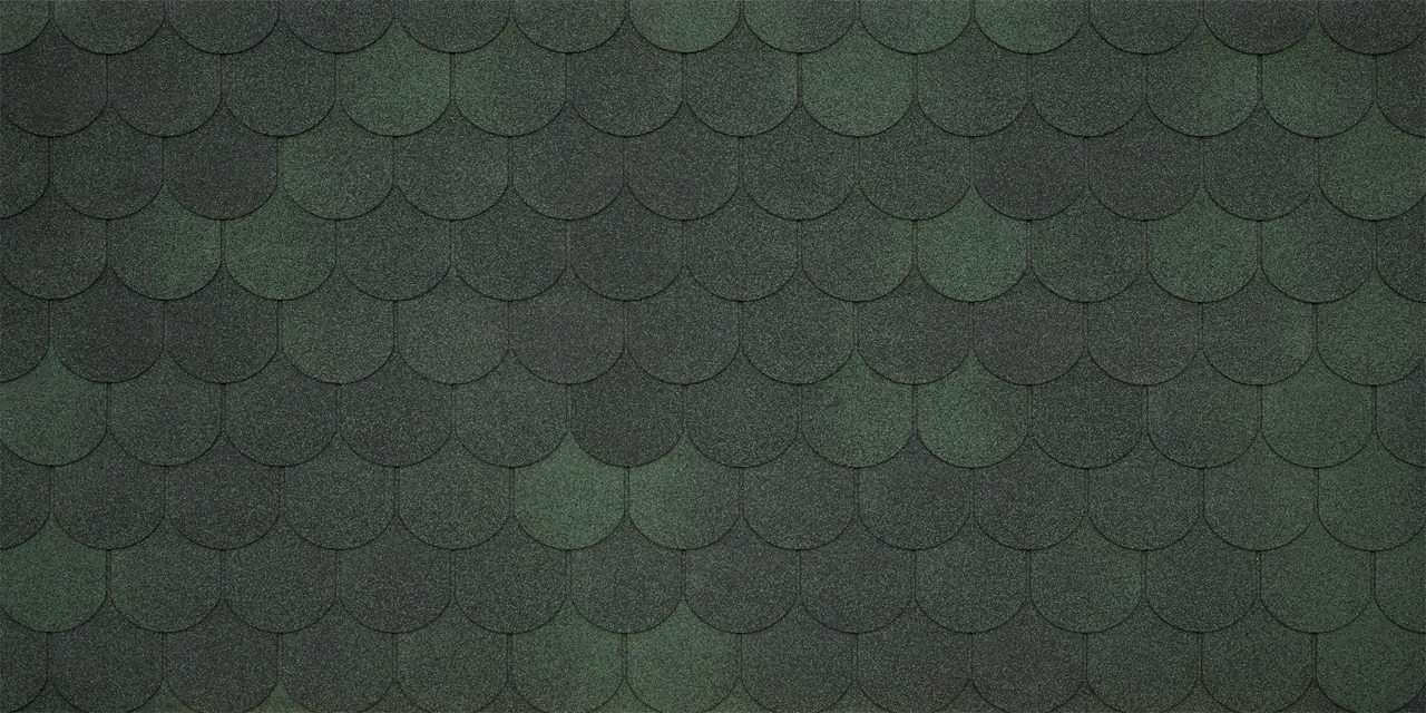 Черепица Comfort Assisi verde 473 (2,9м2)