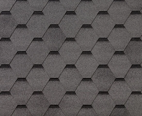 Черепица Roofshield Фемили Эко Лайт Стандарт Серый с оттенением,3м2