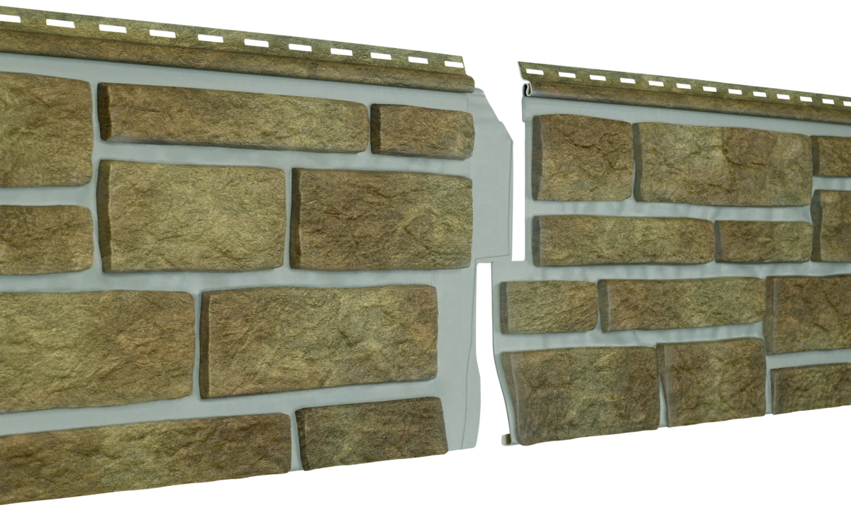 Фасадная панель Стоун-Хаус S-Lock таганай вулканический Ю-Пласт 1950мм*292мм, 0,569м2