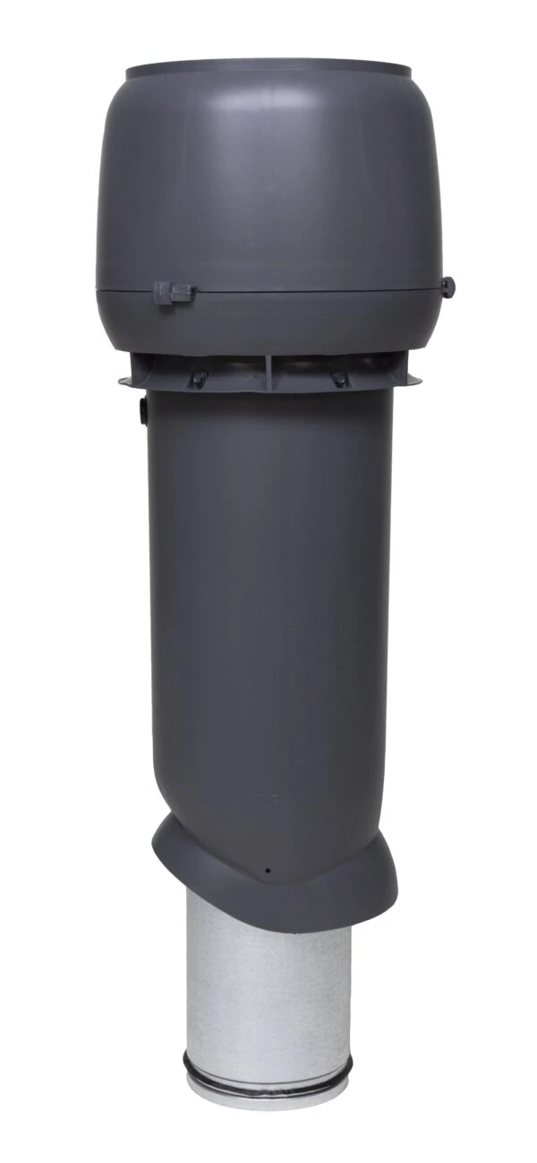 Вентиляционный выход Vilpe изолированный 160/700 серый