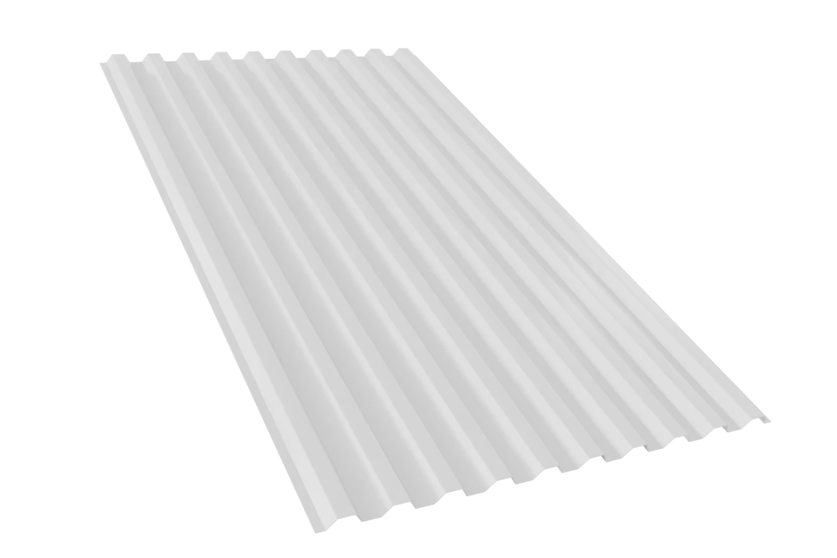 Профлист С-21х1000 В (ПЭ-01-9003-0.45) 