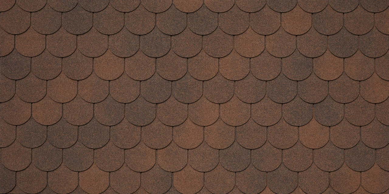 Черепица Comfort Assisi marrone 434 (2,9м2)