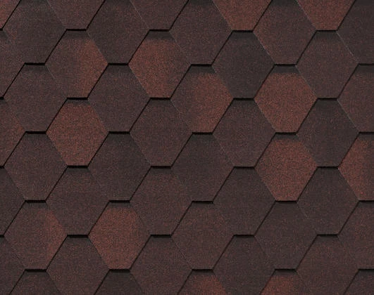 Черепица Roofshield Премиум Стандарт Гранатовый отлив,3м2