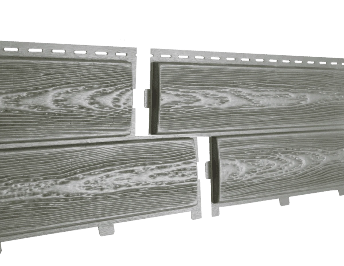 Фасадная панель Хокла color ирландский мох Ю-Пласт 2000мм*250мм, 0,5м2