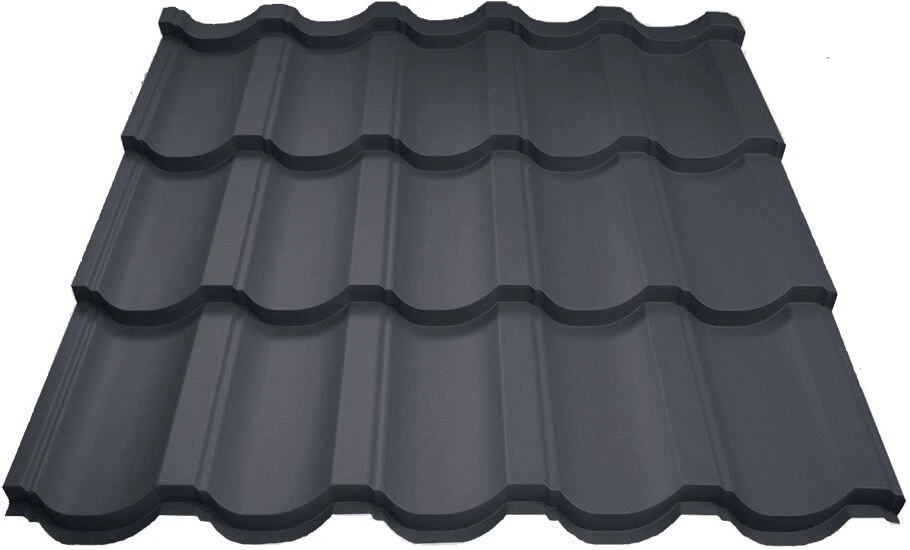 Металлочерепица МП Трамонтана-M NormanMP (ПЭ-01-7024-0.5)