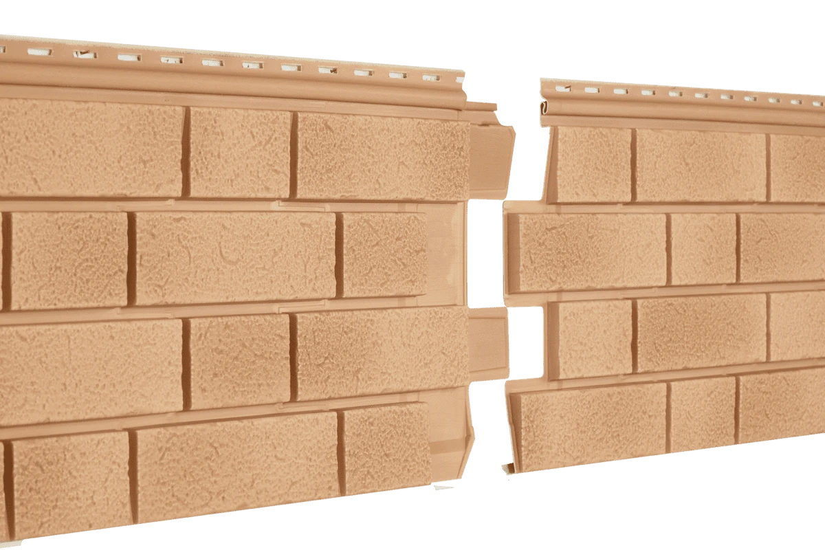 Фасадная панель Стоун-Хаус S-Lock клинкер балтик светлая медь Ю-Пласт 1950мм*292мм, 0,569м2