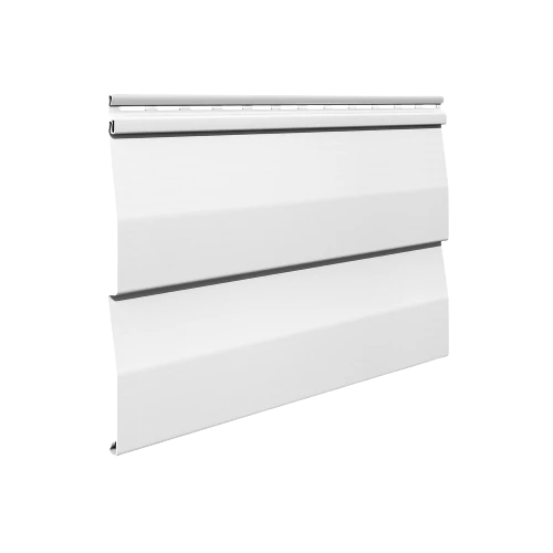 Сайдинг виниловый Unikolor белый SV-01 VOX 3,85м*0.25м, 0,96м2