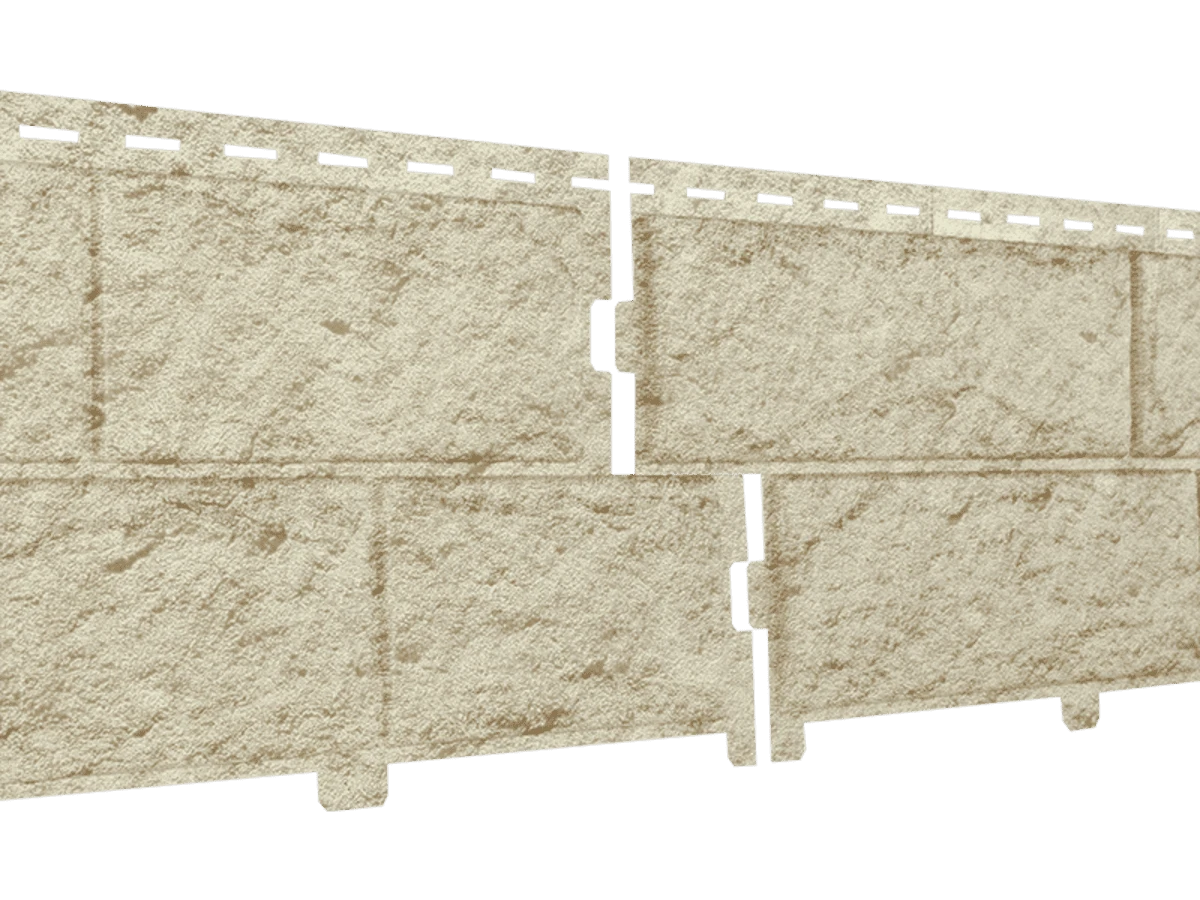 Фасадная панель Стоун-Хаус камень золотистый Ю-Пласт 3025мм*225мм, 0,68м2 