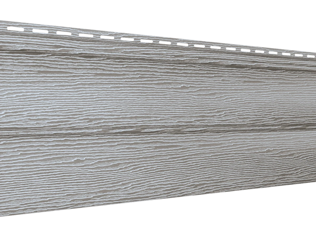 Сайдинг ТимберБлок дуб серебристый Ю-Пласт 3050мм*230мм, 0,7015м2