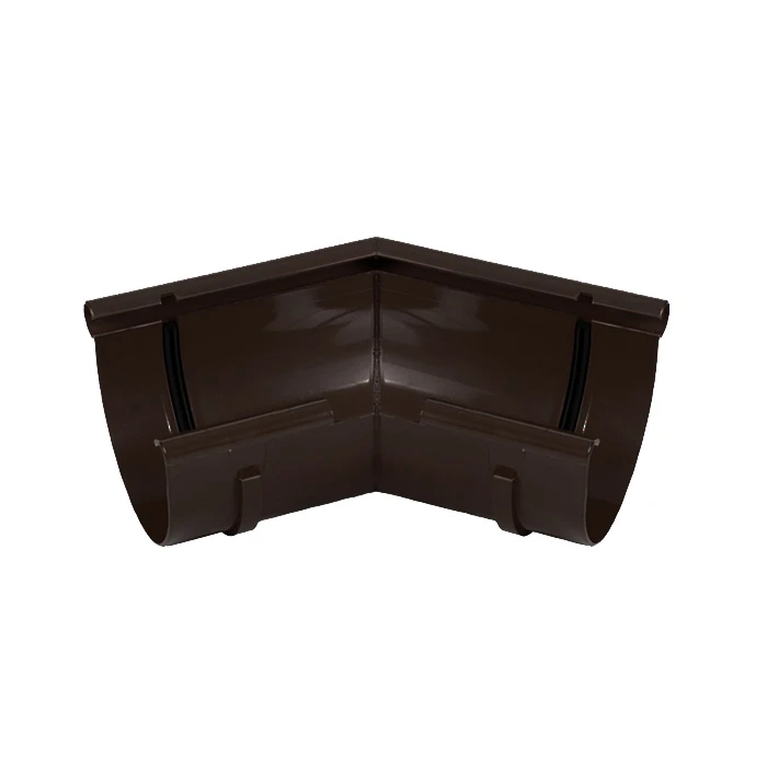 Внешний угол 125 мм, 135 град коричневый /Гамрат/