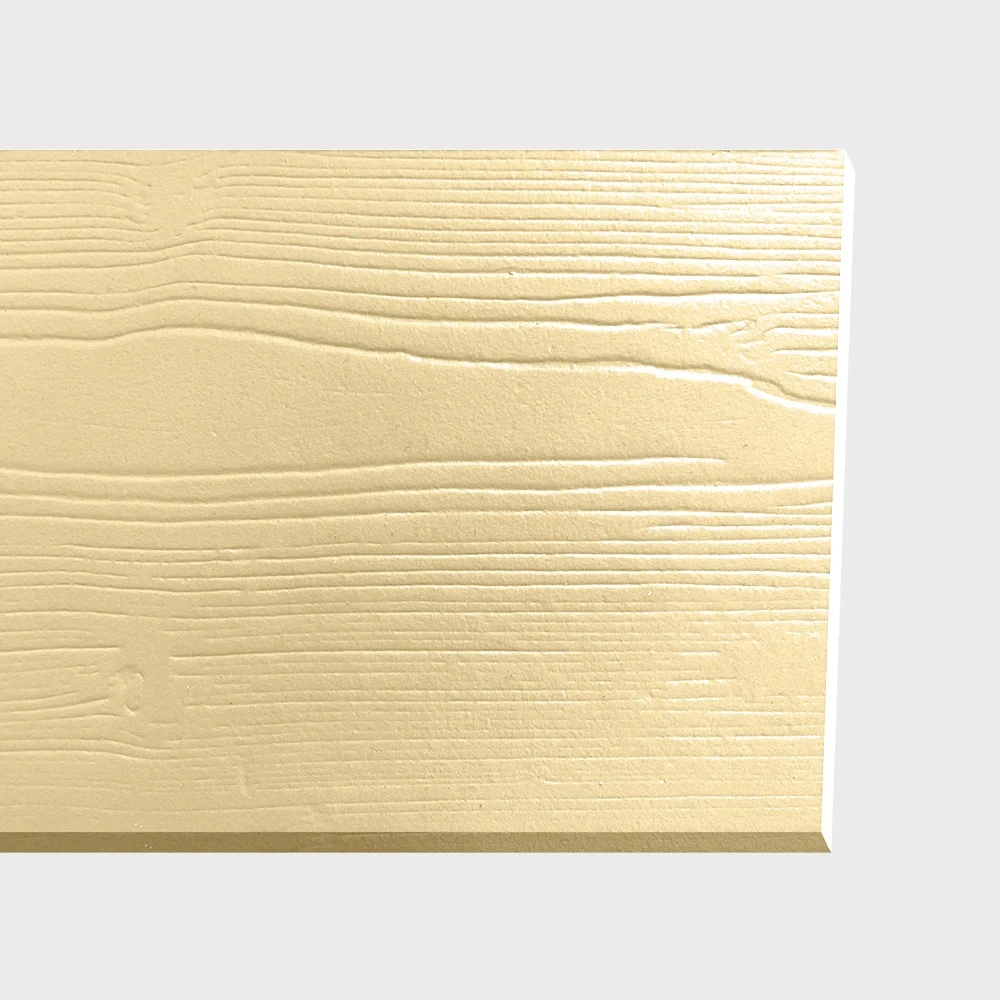 БЕТЭКО Фиброцементный сайдинг Вудстоун 190х3000х8 мм RAL1001 СТ Бежевый