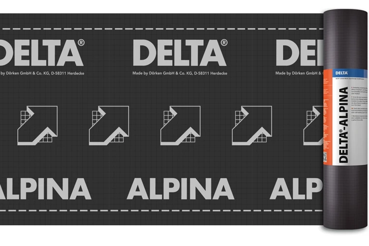 Мембрна диффузионная DELTA-ALPINA 1,5*30 м.п. 45м2