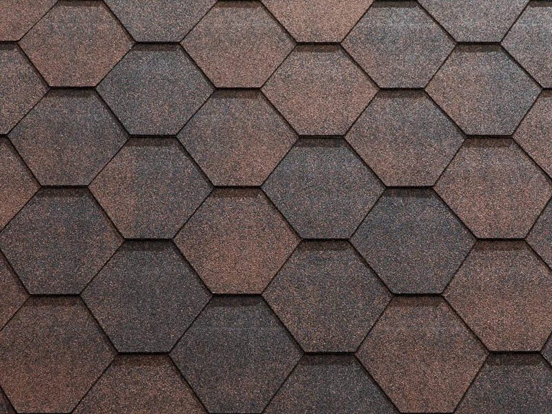 Гибкая черепица Katepal Jazzy коричневый, 3м2 