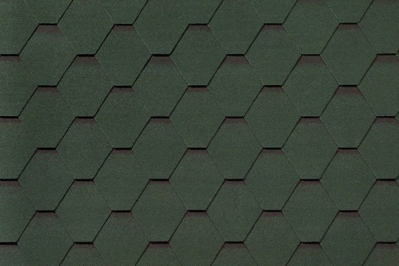 Черепица Roofshield Премиум Стандарт Зеленый с оттенением,3м2