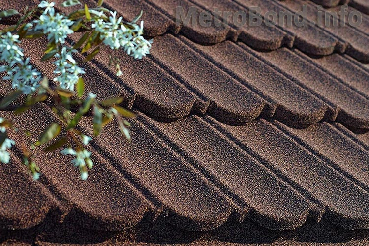 Лист Метробонд коричневый 