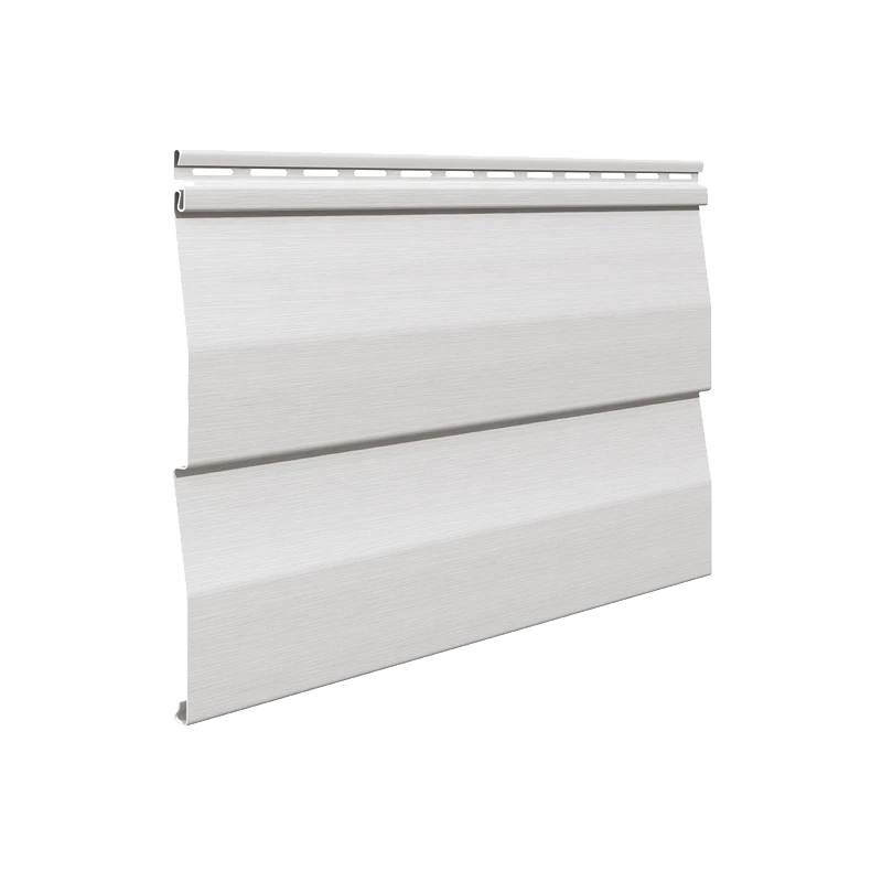 Сайдинг виниловый Unikolor  светло-серый SV-01 VOX 3,85м*0.25м, 0,96м2