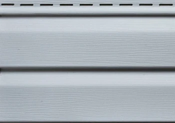 Сайдинг виниловый корабельный брус серый Ю-Пласт 3,05м*0,23м, 0,702м2