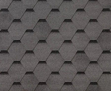 Черепица Roofshield Фемили Эко Лайт Стандарт Серый с оттенением,3м2