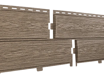 Фасадная панель Хокла лиственница медовая Ю-Пласт 2000мм*250мм, 0,5м2 