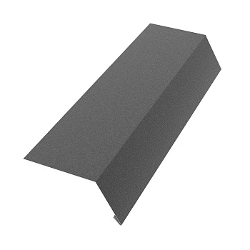 Карнизный лист L-2000  Rooftop БАРХАТ (Matt) RAL7024 PE 0,5мм Zn180  МК