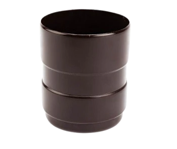 Муфта трубы коричневый RAL 8019 GLC PVC