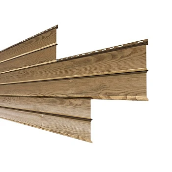 Сайдинг Lбрус-15х240 (ECOSTEEL_T-01-Сосна-0.5)