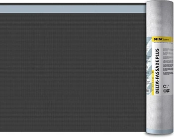 Мембрана диффузионная для фасадов DELTA-FASSADE /объектный материал/ 1,5*50м.п. 75м2