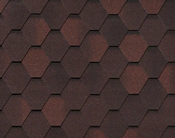 Черепица Roofshield Премиум Стандарт Гранатовый отлив,3м2