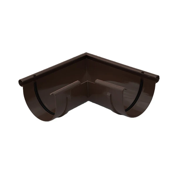 внешний угол 90 коричневый