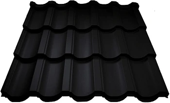 Металлочерепица МП Трамонтана-M (VikingMP E-20-9005-0.5)