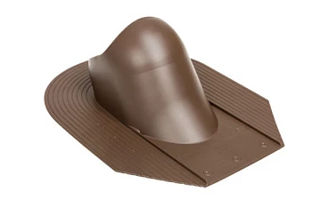 Проходной элемент Vilpe для гибкой черепицы коричневый