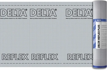 DELTA®-THENE ALU 0,4 самоклеящаяся армированная плёнка с алюминиевой фольгой 1,08х40м