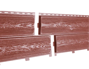 Фасадная панель Хокла color брусника Ю-Пласт 2000мм*250мм, 0,5м2