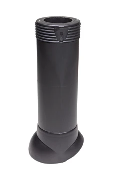 Вентиляционный выход канализационного стояка изолированный 110/500 черный