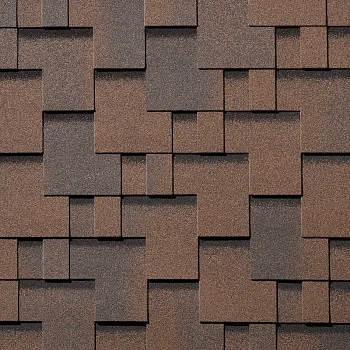 Гибкая черепица Quiet Tile Gallery Латунная медь 3кв.м. 