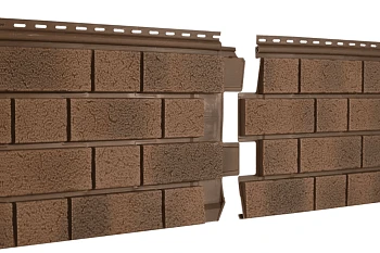 Фасадная панель Стоун-Хаус S-Lock клинкер балтик магма Ю-Пласт 1950мм*292мм, 0,57м2