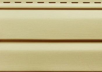 Сайдинг виниловый корабельный брус кремовый Ю-Пласт 3,05м*0,23м, 0,702м2