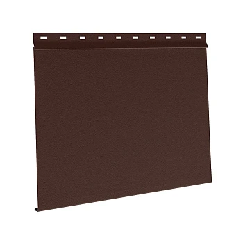 Скандинавская доска широкая L=3,0м St PE Rooftop Бархат RAL8017 (Zn180) 0,5мм 