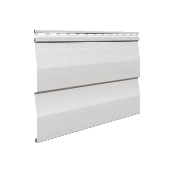 Сайдинг виниловый Unikolor  светло-серый SV-01 VOX 3,85м*0.25м, 0,96м2