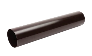 Труба d 100мм, 1 м.п коричневый RAL 8019 GLC PVC