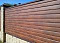 Забор из металлического сайдинга